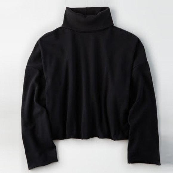 American Eagle Outfitters Sweaters - AE Fleece Boxy Cowl Neck Sweatshirt